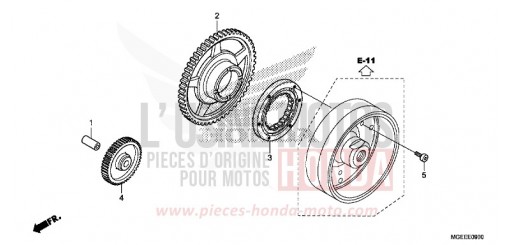 STARTING CLUTCH VFR1200FDF de 2015